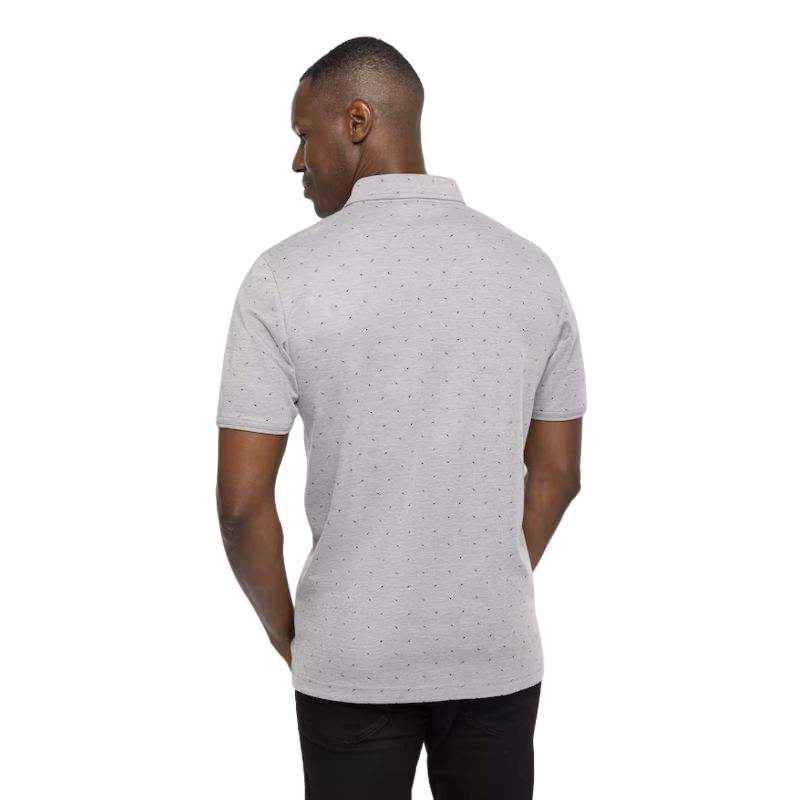 Cliff Jumping Polo - Heather Medium Grey