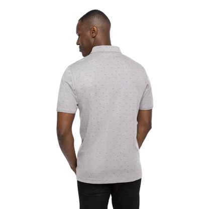 Cliff Jumping Polo - Heather Medium Grey