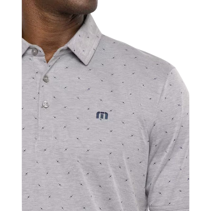 Cliff Jumping Polo - Heather Medium Grey