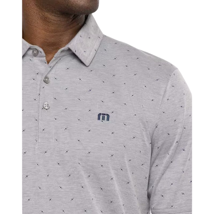 Cliff Jumping Polo - Heather Medium Grey