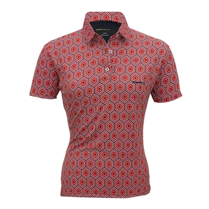 Red/Grey Spinel Women's Golf T-Shirt