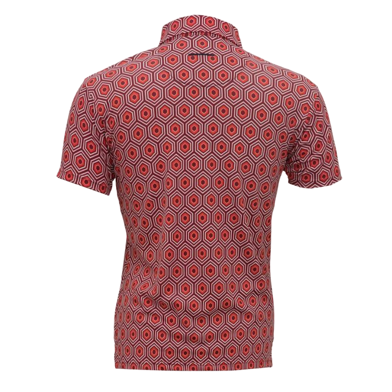 Red/Grey Spinel Women's Golf T-Shirt