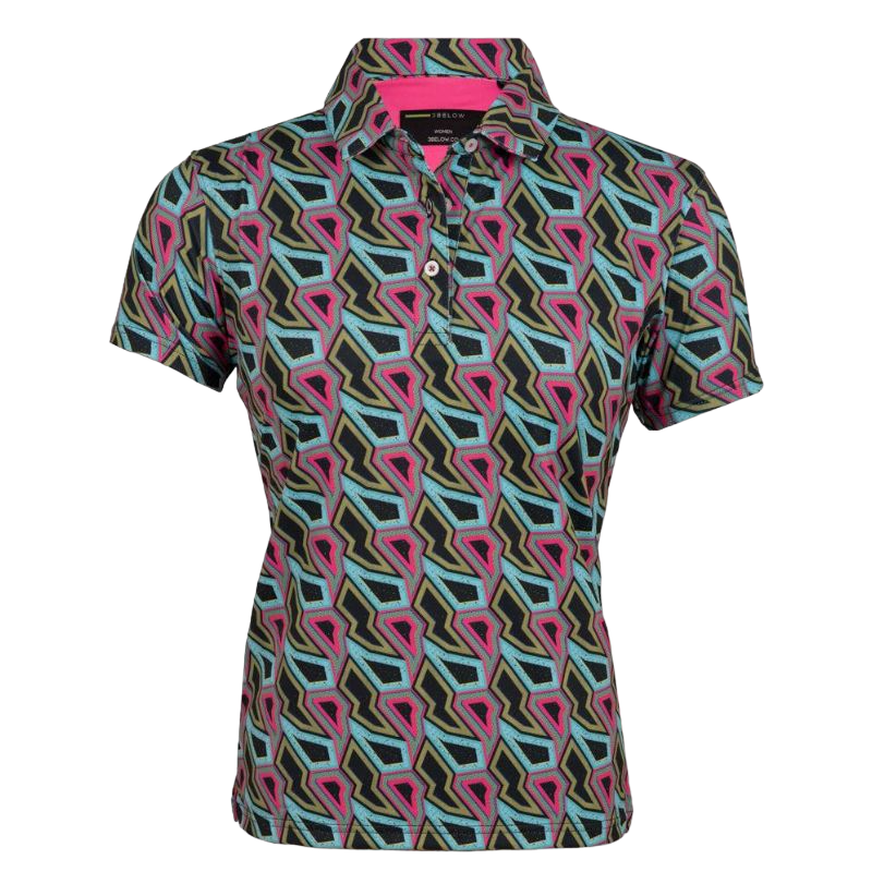 Black Pink Women's Golf T-Shirt