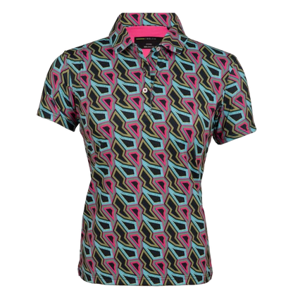 Black Pink Women's Golf T-Shirt