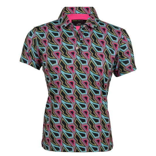 Black Pink Women's Golf T-Shirt