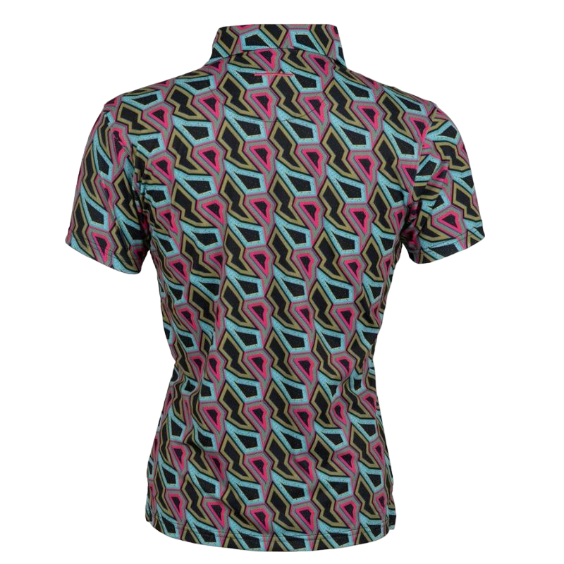 Black Pink Women's Golf T-Shirt