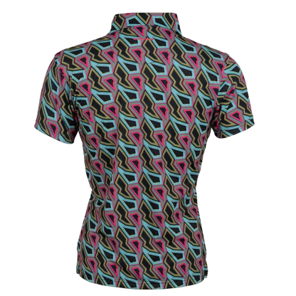 Black Pink Women's Golf T-Shirt