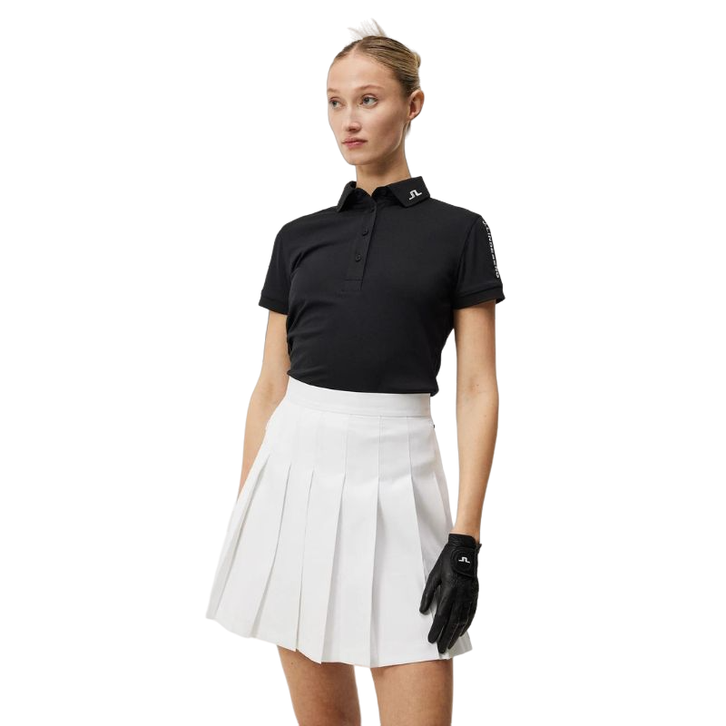 Black Tour Tech Golf Polo