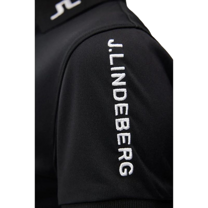 Black Tour Tech Golf Polo