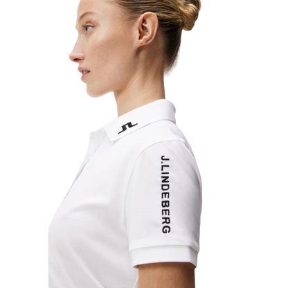 White Tour Tech Golf Polo