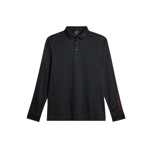 Black Tour Tech Long Sleeve Melange