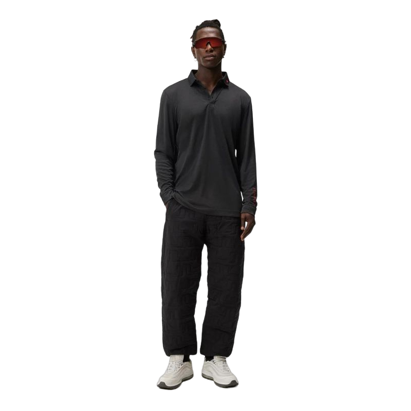 Black Tour Tech Long Sleeve Melange