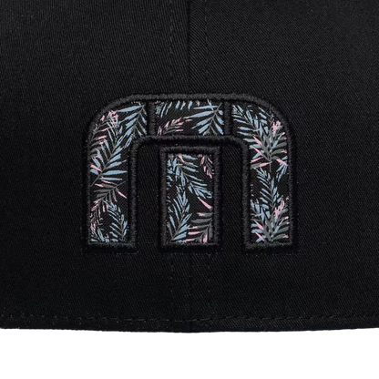 Black Ciudad Snapback Hat