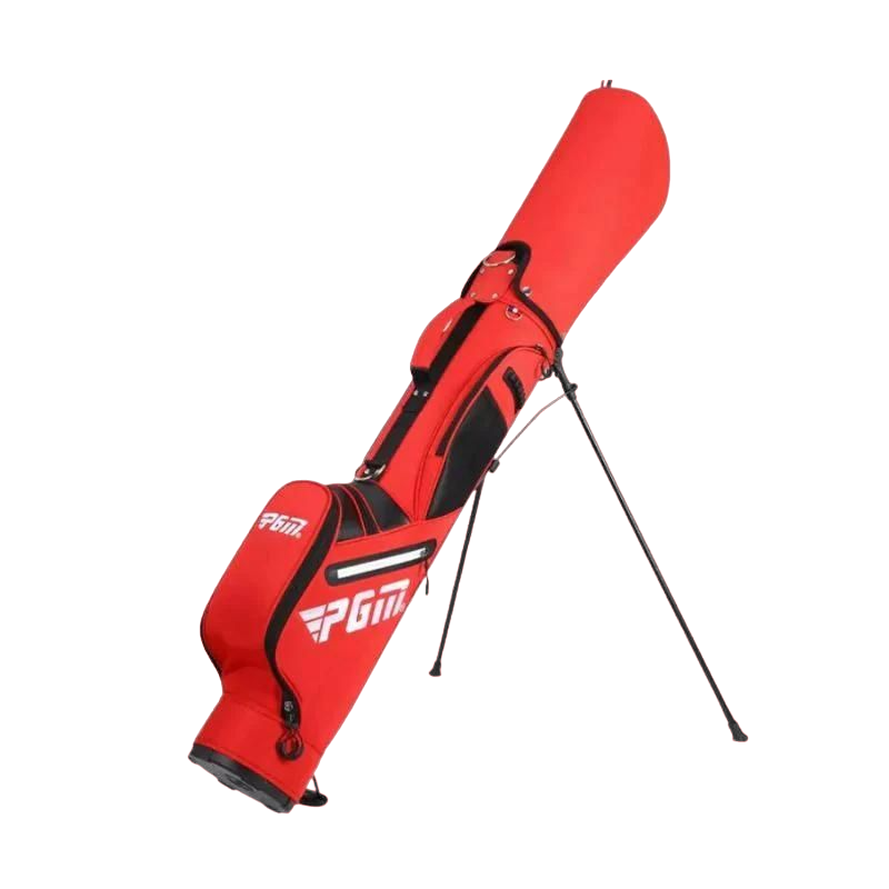 PGM Pro Master Club Stand Bag - Red/Black