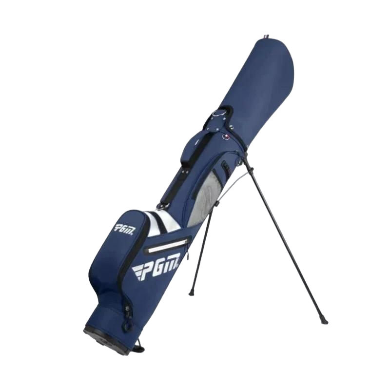 PGM Pro Master Club Stand Bag - Navy/White
