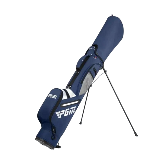 PGM Pro Master Club Stand Bag - Navy/White