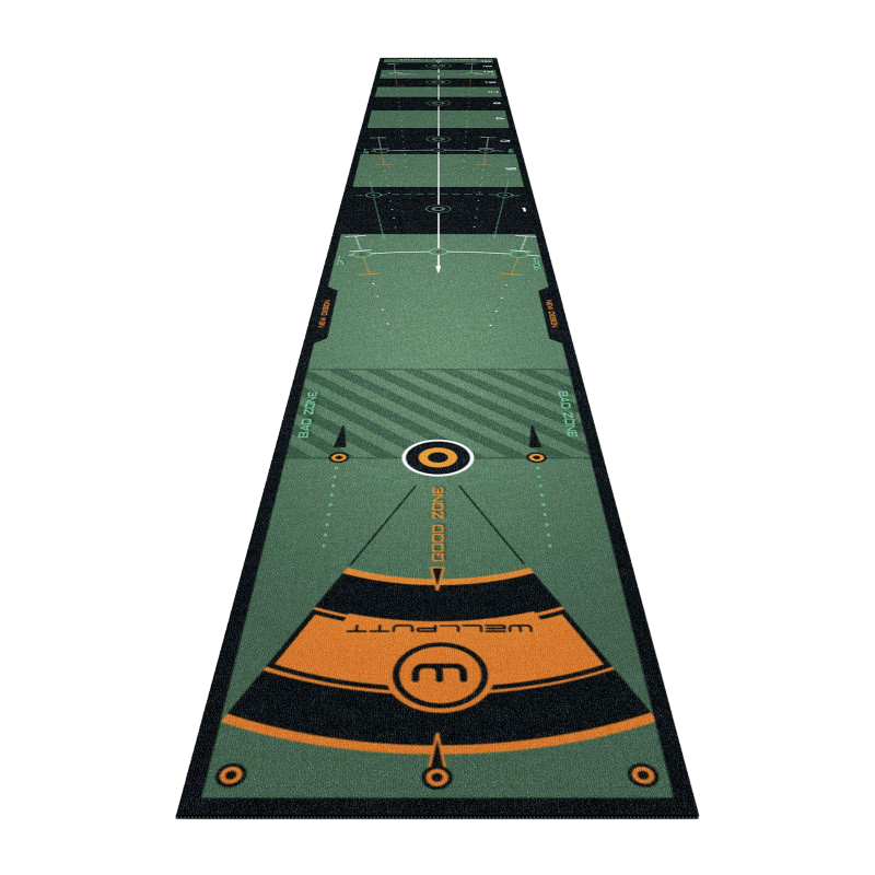 4M Putting Mat - Classic Green