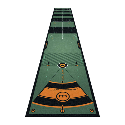 4M Putting Mat - Classic Green