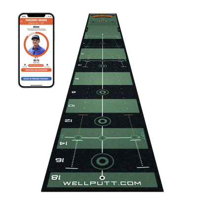 4M Putting Mat - Classic Green