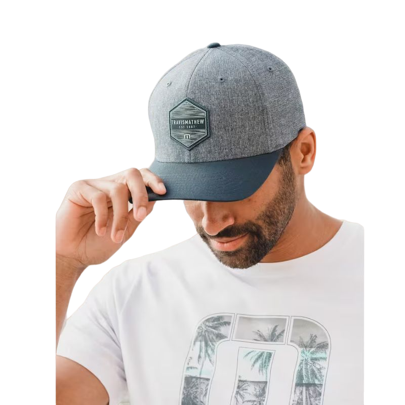 Heather Peacoat Rapido 4Hpc Snapback Hat