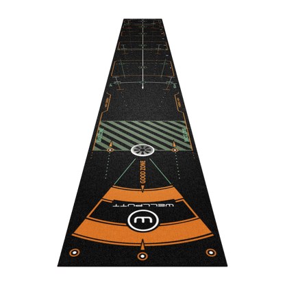 4M Putting Mat - Classic Black