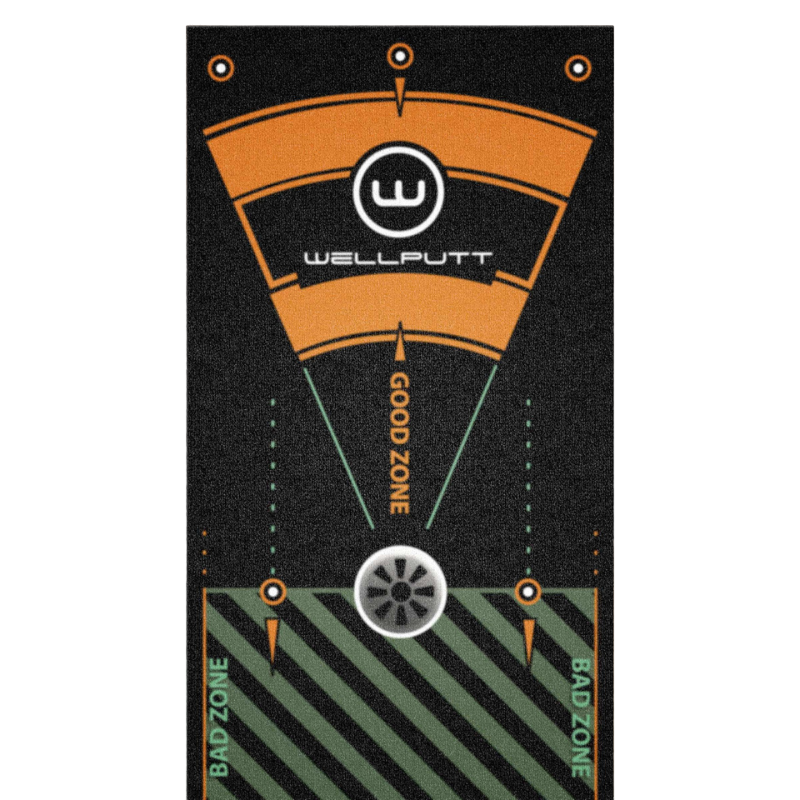 4M Putting Mat - Classic Black